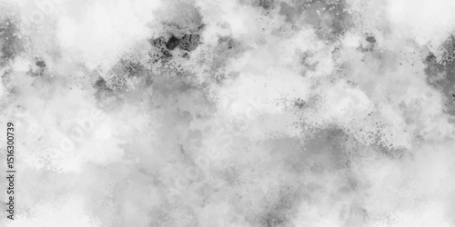 Abstract black and white cloudy texture with soft, organic gradients and smoky, ink-like dispersions. Irregular patches of dark and light tones blending seamlessly, resembling a stormy 