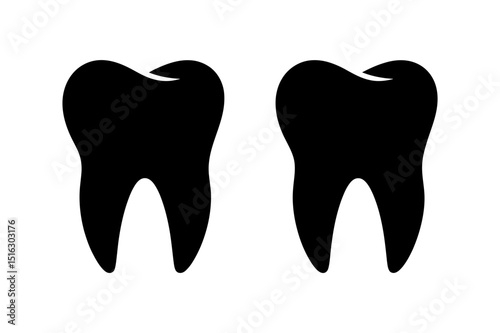 tooth icon vector illustration