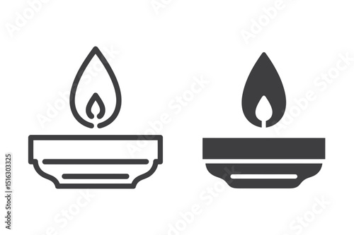 Oil Lamp – Traditional Flame for Ambiance and Rituals