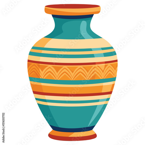 Elegant Ceramic Vessel Graphics
