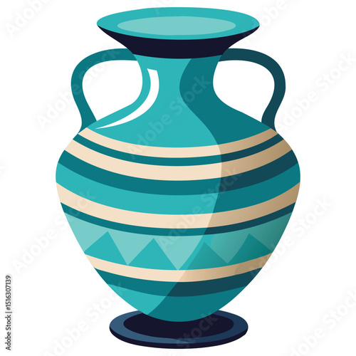 Elegant Ceramic Vessel Graphics