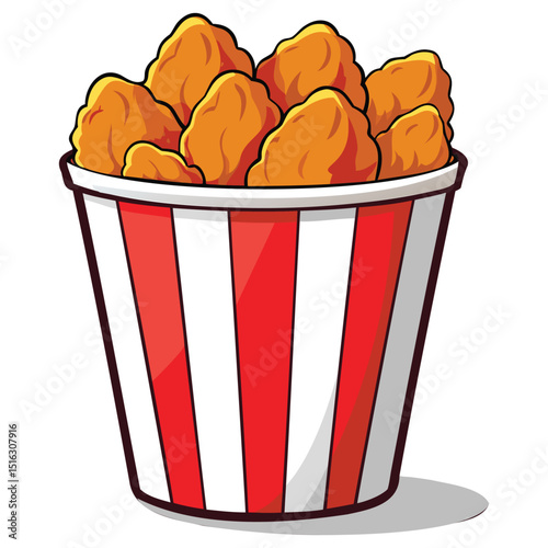 Golden Fried Chicken Graphics