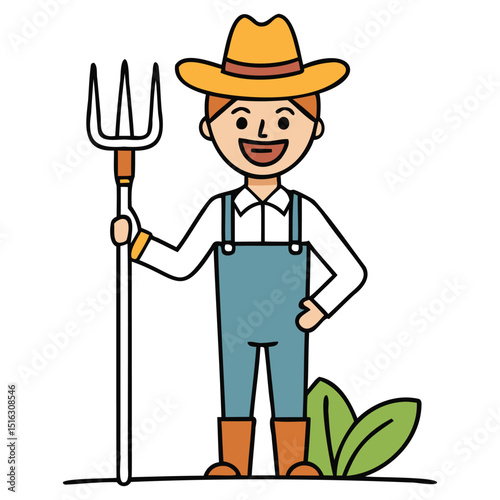 Hardworking Harvester Graphics