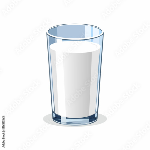 牛乳のベクターイラスト素材