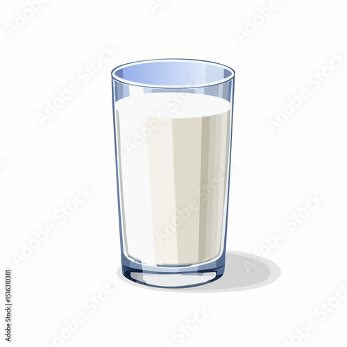 牛乳のベクターイラスト素材