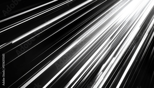 Abstract radial lines