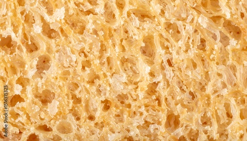 Bread Crumb Texture CloseUp.