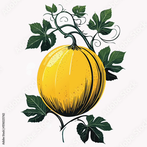 pumpkin on a white background