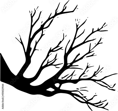 tree silhouette vector