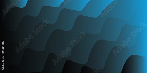 Background with abstract wave patterns in shades of colorful blue and white.creating a soft wave pattern, perfect for design use.