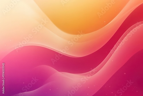 Abstract composition of flowing colors showcasing vibrant gradients and smooth curves