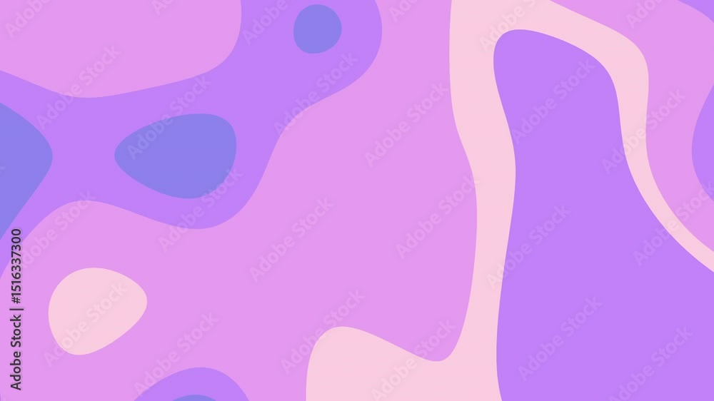 Abstrait, formes organiques, tons pastel