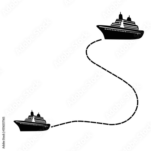 Ship Travel Route 