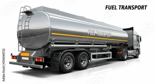 Fuel tank truck for transporting gasoline or other liquid chemicals