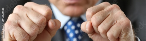 Businessman Threatening