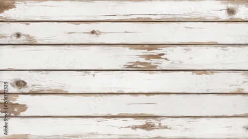 Whitewashed Wooden Planks Background Texture Rustic Farmhouse Style