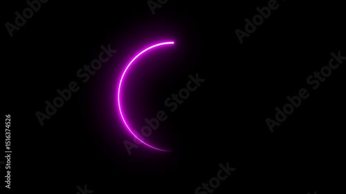 Wallpaper Mural Ellipse neon frame border line animation.
Neon glowing frame border animation alpha channel. Torontodigital.ca