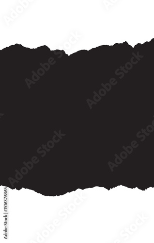 torn paper frame background , holey paper png , ripped paper effect, split paper realistic texture 