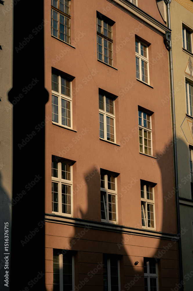 Fototapeta premium facade of an old building