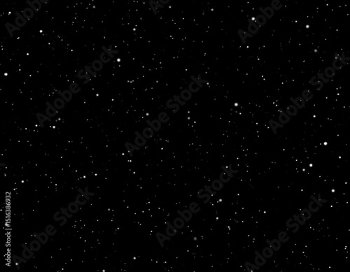 Night sky with numerous tiny stars