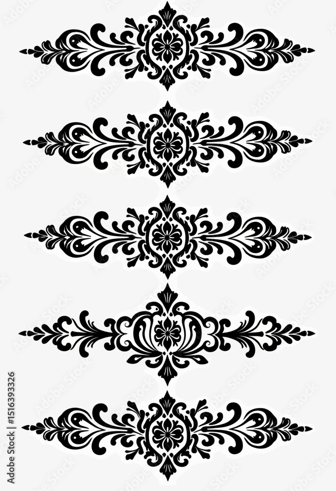 Timeless Baroque Wedding Decor: A Set of Feminine Swirls & Design Elements – Perfect for Stencils, Invitations, and Vintage-Inspired Designs (Black & White, UHD).
Timeless Baroque Wedding Decor: A Set of Feminine Swirls & Design Elements – Perfect for Stencils, Invitations, and Vintage-Inspired Designs (Black & White, UHD).