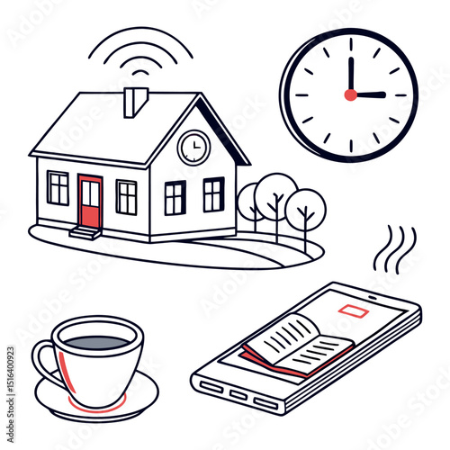 Smart Home Automation Enhancing Comfort, Security, and Efficiency
