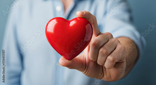 Giving love and hope a powerful symbol of compassion and care