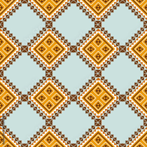 
Vector Geometric Ethnic seamless pattern 