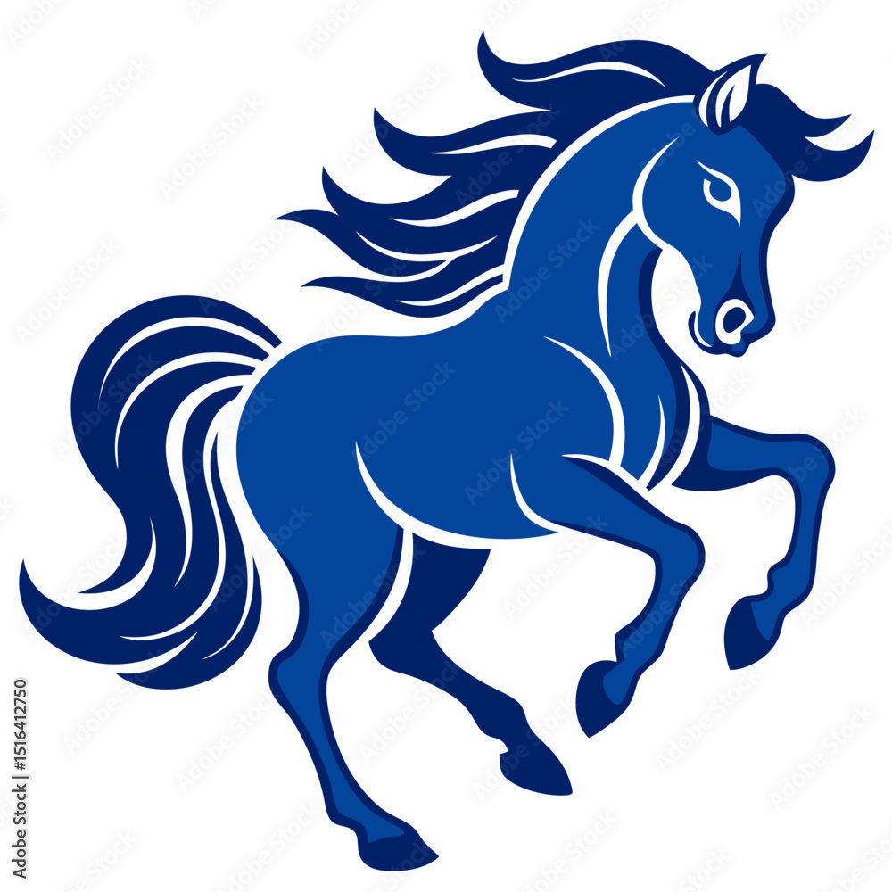 Obraz premium horse vector illustration
