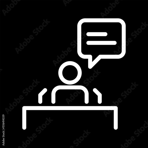 Icon Minimalism Outline Vector