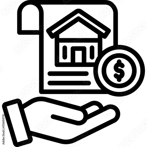 Mortgage Loan Icon