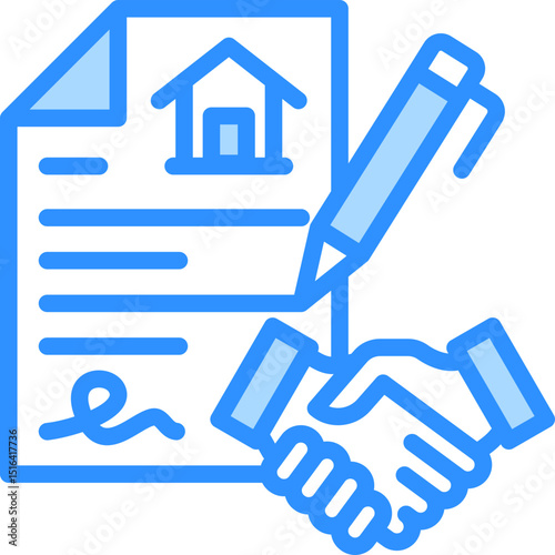 Rental Agreement Icon