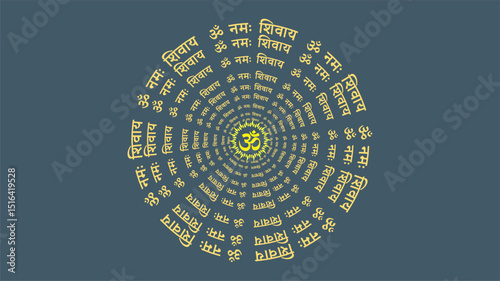 Om Art Printable Design BG Design 1114.eps