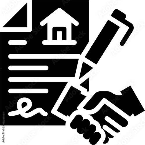 Rental Agreement Icon