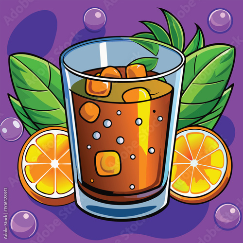 glass of orange juice