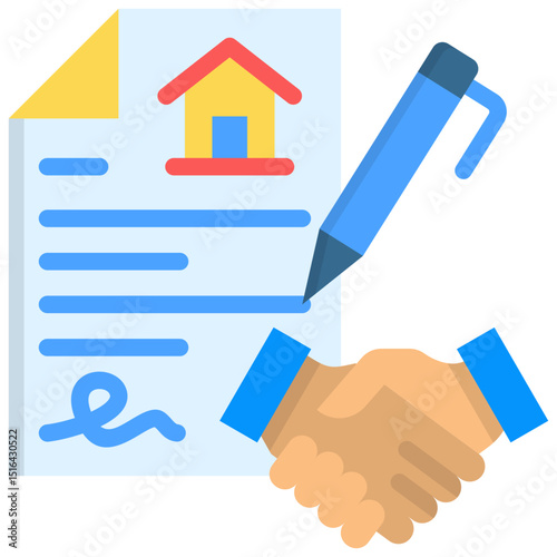 Rental Agreement Icon
