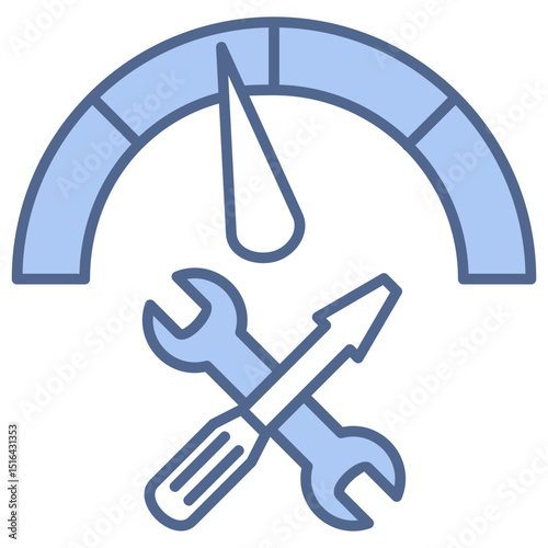 Performance Blue Icon