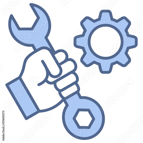 Repair Blue Icon