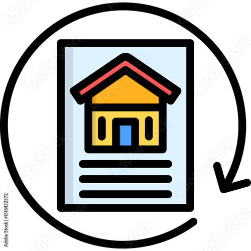 Home Renewal Icon