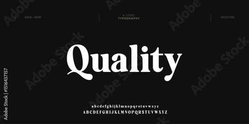 Quality minimal modern logo alphabet fonts. Typography minimalist urban sana serif digital fashion future creative logos fonts. vector illustration