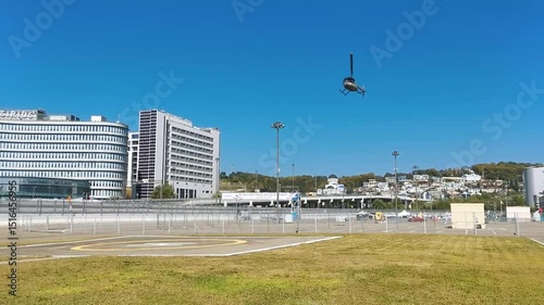 Helicopter landing
