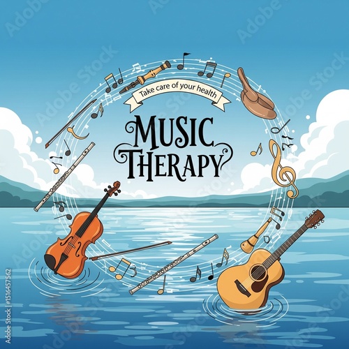 music therapy screensaver design 22