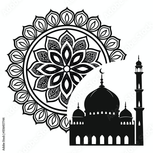 islamic calligraphy ornament