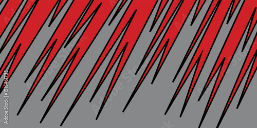 car livery graphic vector with exclusive colors. abstract grunge background design for vehicle vinyl wrap and sports car, racing car, jersey, banner and adventure ready to print.