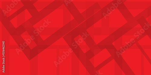 Abstract red modern decorative stylish wave banner background vector