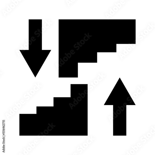 1Candlestick Chart Glyph Icon