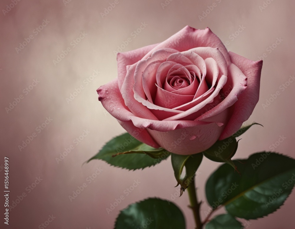 Fototapeta premium Abstract background with rose