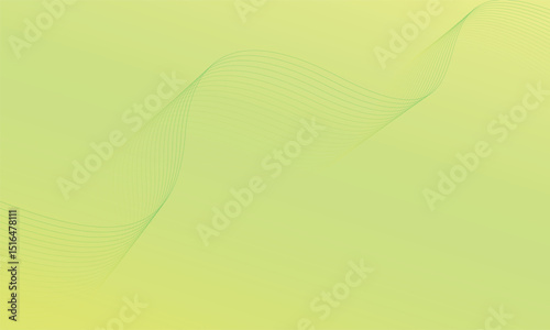 Elegant wave lines drift through soft pastel gradients, evoking harmony and simplicity in digital design art blur and bland background 
