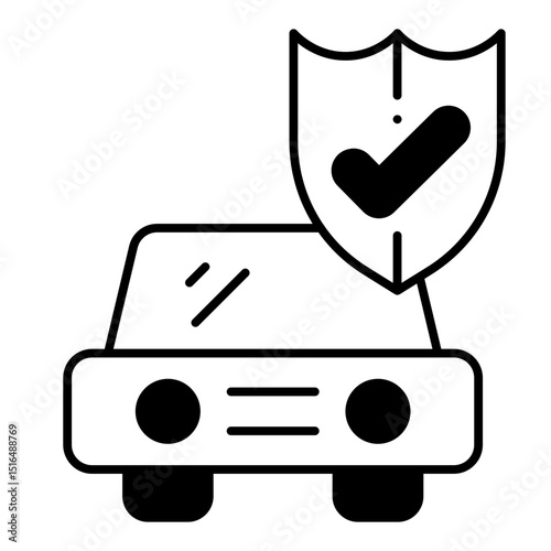Car Insurance dualtone icon