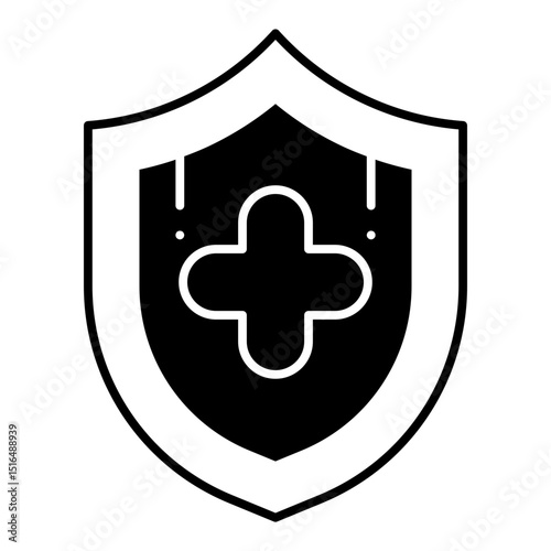 Health Shield dualtone icon